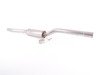 ES#3184656 - MSAU178 - Resonated Center Section - Left Side - Replacement left side resonated center section for your Milltek Exhaust system - Milltek Sport - Audi