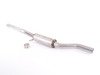 ES#3184656 - MSAU178 - Resonated Center Section - Left Side - Replacement left side resonated center section for your Milltek Exhaust system - Milltek Sport - Audi