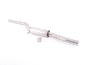 ES#3184655 - MSAU177 - Resonated Center Section - Right Side - Replacement right side resonated center section for your Milltek Exhaust system - Milltek Sport - Audi