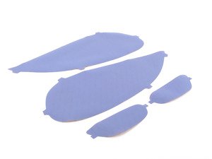 ES#1870797 - MB011-B - Headlight Protective Film - Optic Blue - (NO LONGER AVAILABLE) - Includes both headlight and fog light covers - Lamin-X - 