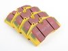 ES#521094 - DP4767R - YellowStuff Performance Brake Pad Set - EBC's premium sport street pad that offers high friction levels and heat fade resistance - EBC - Audi Porsche