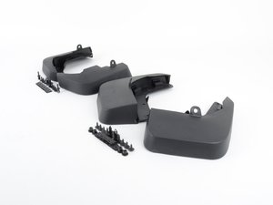 ES#2785522 - 8v5075111kt - Front & Rear Splash Guard Kit - Includes front & rear splash guards with retaining hardware to stop debris from being thrown into your vehicle. - Genuine Volkswagen Audi - Audi