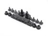 ES#2785522 - 8v5075111kt - Front & Rear Splash Guard Kit - Includes front & rear splash guards with retaining hardware to stop debris from being thrown into your vehicle. - Genuine Volkswagen Audi - Audi