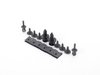 ES#2785522 - 8v5075111kt - Front & Rear Splash Guard Kit - Includes front & rear splash guards with retaining hardware to stop debris from being thrown into your vehicle. - Genuine Volkswagen Audi - Audi