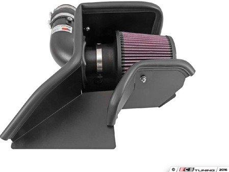 ES#3165038 - 69-9509TTK - Typhoon Cold Air Intake System - Features washable and reusable lifetime air filter with estimated HP gains around 5.53 HP @ 3300 RPM - K&N - Volkswagen