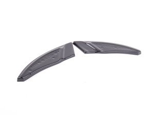 ES#3147417 - VWGO7RRSD1-GLOSS - Rear Side Splitter Set - Gloss Black - (NO LONGER AVAILABLE) - Enhance your MK7 Golf R's exterior appearance - Maxton Design - 