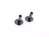 ES#2998864 - 82292406338 - Door Pin Set - Checkered Flag  - Add some MINI style to your stock door lock pins - Genuine MINI - MINI
