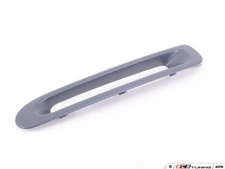 ES#76492 - 51127182612 - Rear Bumper Grille Cover - Right - Located at the bottom side of the stock GP rear bumper - Genuine MINI - MINI