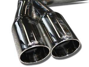 ES#11855 - CB100028 - Stealth RSC Cat-Back Exhaust System, - 3" Fully Polished - (NO LONGER AVAILABLE) - Fully polished 3" system with dual 3" rolled edge polished tips - APR - 