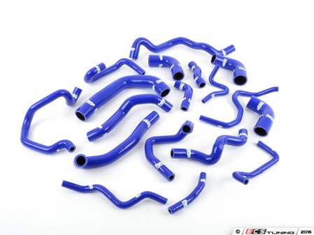ES#2739903 - FMKC5R32B - Silicone Coolant Hose Kit - Blue Hoses - Improves performance, durability, along with providing a cleaner look - Forge - Volkswagen