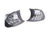 ES#2808219 - 4441507P4AS - Crystal Smoke LED Corner Assembly - Pair - White LED - Direct replacements for the stock amber corner lights - Depo - BMW