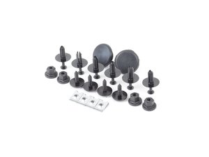 ES#2587179 - 07129904217KT - Rear Fender Liner Hardware Kit - Includes all the hardware needed to install a fender liner on one side - Genuine BMW - BMW
