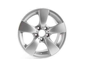 ES#65027 - 36116776776 - 17" Star Spoke Style 138 Wheel - Priced Each - 17x7.5 ET 20 72.6 CB - Genuine BMW - BMW