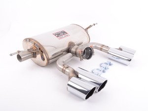 ES#3184743 - F987906 - Supersprint Performance Muffler (4x80mm) - Used to get dual exhaust with the stock bumper - Supersprint - BMW