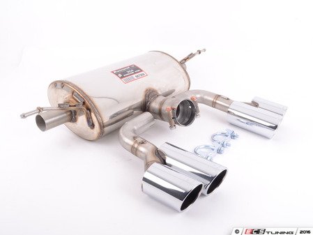 ES#3184743 - F987906 - Supersprint Performance Muffler (4x80mm) - Used to get dual exhaust with the stock bumper - Supersprint - BMW