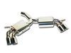 ES#11856 - cb100044 - Quad Tip 3" Cat-Back Exhaust - Fully polished 3" system with quad angle cut tips - APR - 