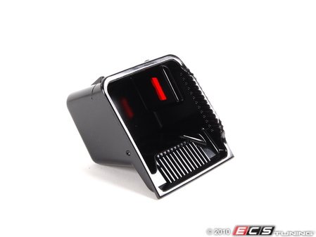 ES#308715 - 1J0857311A01C - Ashtray Insert - Black - (NO LONGER AVAILABLE) - Replaces the red storage insert with an ashtray - Genuine Volkswagen Audi - 