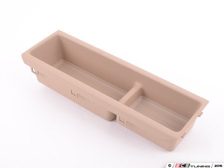 ES#86854 - 51168217929 - Storage Tray - Beige - Snap in storage tray located in the center console - Genuine BMW - BMW