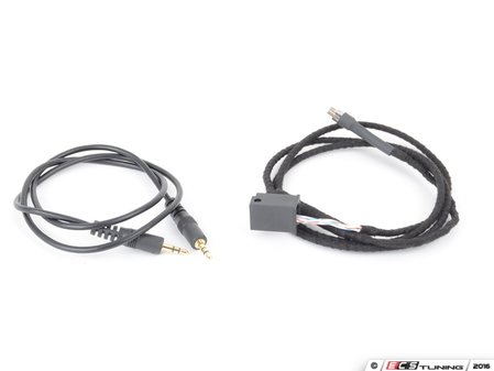 ES#3171111 - 82110153367KT - Aux Input Cable Retrofit And Jack Kit - (NO LONGER AVAILABLE) - For installing auxiliary line in the MINI audio system and cable to connect to your 3.5mm device, New Part  es4446054 - Genuine MINI - 