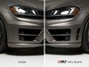 ES#3172560 - 021413ECS01 - Front Bumper Side Vinyl Inlay Set - Gloss Black - Add bold styling to your MK7 Golf R by adding our pre-cut vinyls to your front end - ECS - Volkswagen