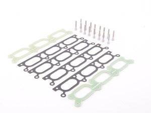 ES#3183772 - 034-108-9003-LP - Phenolic Intake Manifold Spacer Kit - Large Port - Phenolic Intake Manifold Spacer, 5mm Thickness to Prevent Heat Conductivity to the Intake Manifold From the Cylinder Head. - 034Motorsport - Audi