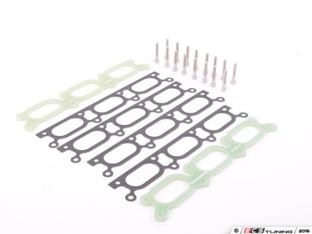 ES#3183772 - 034-108-9003-LP - Phenolic Intake Manifold Spacer Kit - Large Port - Phenolic Intake Manifold Spacer, 5mm Thickness to Prevent Heat Conductivity to the Intake Manifold From the Cylinder Head. - 034Motorsport - Audi