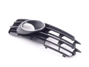 ES#2583531 - 4G8807648A9B9 - Front Bumper Grille - Satin Black - Right - Clean up your exterior - Genuine Volkswagen Audi - Audi