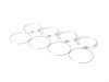ES#3138055 - bbsx0923607kt - BBS PFS Ring - Set of Four  - 82mm OD 66.6mm ID. Includes four PFS rings and four PFS retaining clips - BBS - Audi