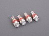 ES#3137475 - 019396ECS04BKT - Master LED Interior Lighting Kit - Red - Transform your complete interior in minutes with new LED interior bulbs from Ziza - ZiZa - Audi
