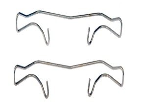 ES#3190988 - HW13923 - Front Anti-Rattle Clip - Pair - Avoid braking vibrations with this set of anti-rattle clips - Dorman - Audi Volkswagen