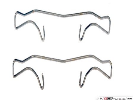 ES#3190988 - HW13923 - Front Anti-Rattle Clip - Pair - Avoid braking vibrations with this set of anti-rattle clips - Dorman - Audi Volkswagen
