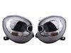 ES#3200125 - JMNR60M-PDHL5-B - Projector Blackout LED DRL Headlights - Pair - F60 Style LED DRL and blackout housing halogen projector headlight set! For the R60 MINI Countryman / R61 MINI Paceman. SONAR is the original manufacture of these styled lights!! - SONAR - MINI