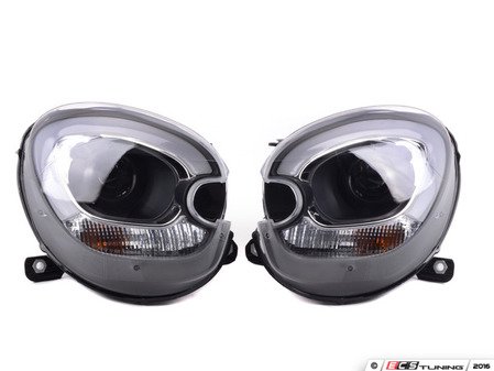 ES#3200125 - JMNR60M-PDHL5-B - Projector Blackout LED DRL Headlights - Pair - F60 Style LED DRL and blackout housing halogen projector headlight set! For the R60 MINI Countryman / R61 MINI Paceman. SONAR is the original manufacture of these styled lights!! - SONAR - MINI