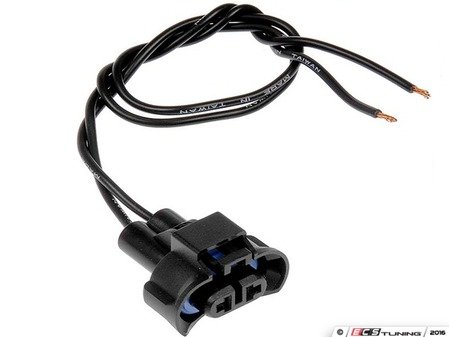ES#3189959 - 84783 - 2 - Wire H8/H11 Harness Headlight Socket - Pigtail harness for repairing connection to H8/H11 bulbs - Dorman - Audi Volkswagen MINI