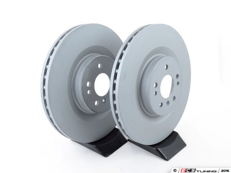 ES#2702855 - 1644211412KT2 - Front Brake Rotors - Pair (350x32) - Does not include new brake rotor securing screws - Zimmermann - Mercedes Benz
