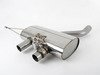 ES#2828177 - SSXVW163 - 2.75" Cat-Back Exhaust System - Resonated - Get that Exhaust tone you've been looking for! Features 2.75" construction with 4" Polished "GT100" style tips. - Milltek Sport - Volkswagen