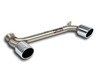 ES#3191282 - 762604KT5 - Performance Cat-Back Exhaust System - Resonated  - 100% handcrafted in Italy. Stainless resonated cat-back system with dual 100mm round tips - Supersprint - Audi
