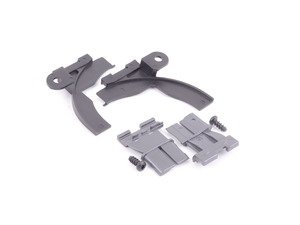 ES#322797 - 1K9898912A - Sunshade Guide Set - Includes both guide pieces with hardware - Genuine Volkswagen Audi - Audi Volkswagen