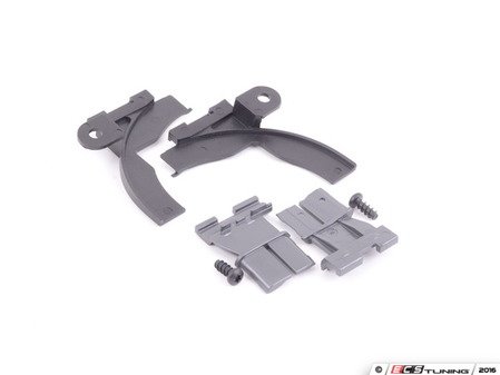 ES#322797 - 1K9898912A - Sunshade Guide Set - Includes both guide pieces with hardware - Genuine Volkswagen Audi - Audi Volkswagen