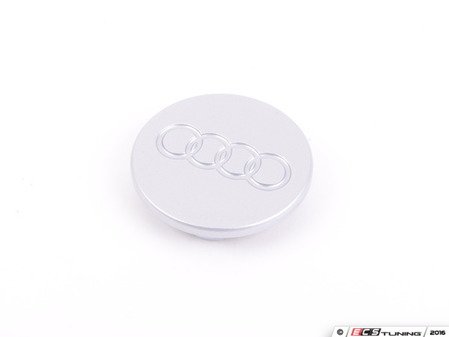 ES#2171 - 8936011707ZC - Center Cap - Chrome Metallic - Priced Each - Replace your missing or damaged cap - Genuine Volkswagen Audi - Audi