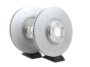ES#2786510 - 34116789069KT - Front Brake Rotors - Pair (395x36)  - A pair of genuine replacement rotors - Genuine BMW - BMW