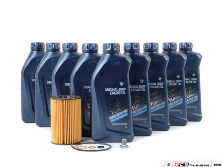 ES#2796072 - 11427640862KT4 - Genuine BMW Oil Change Kit / Inspection I - Everything you'll need to do a basic oil change including Genuine BMW synthetic oil and a German-made Mahle oil filter - Assembled By ECS - BMW