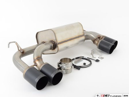 ES#3149170 - D660-0056BLK - Stainless Axle-Back Exhaust - Black Tips - Civilized performance for the discerning enthusiast - +6HP/+5TQ - Dinan - BMW