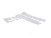 ES#3134924 - 51142414310 - Dual Sport Stripes - Black - For the Hood and Trunk - Genuine MINI - MINI