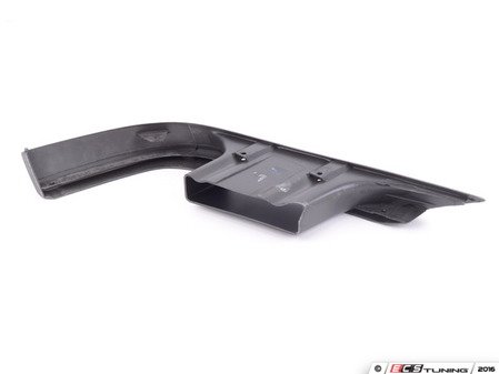 ES#75145 - 51118148055 - E34 Front Bumper Air Duct - Left - Replace your cracked or faded bumper trim - Genuine BMW - BMW
