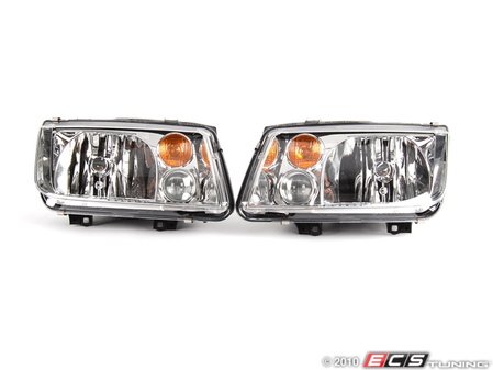 ES#5326 - MK4JGLXHKLV - OE Headlight Set - (NO LONGER AVAILABLE) - With fog lights, with amber turn signal lenses - Hella - 