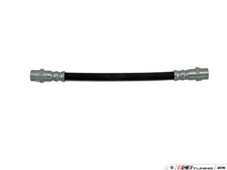 ES#3190786 - H620213 - Mid Brake Hose - Priced Each - Located at the control arm pivot, fits the left and right side - Dorman - Audi Volkswagen