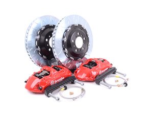 ES#2852599 - 1N3.9003A2 - Front Brembo GT 6 piston Big Brake Kit (380x34mm) - Upgrade to 2 piece rotors (slotted), 6 piston calipers (red), & high performance Brembo pads - Brembo - BMW