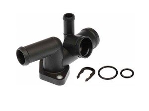 ES#3190030 - 902-702 - Coolant Flange - Located on the side of the cylinder head - Dorman - Audi Volkswagen