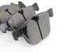 ES#3183519 - 004383ECS02A13KT - Performance Rear Brake Service Kit - ECS 2-piece semi-floating cross drilled and slotted rotors and Hawk HPS pads - Assembled By ECS - BMW